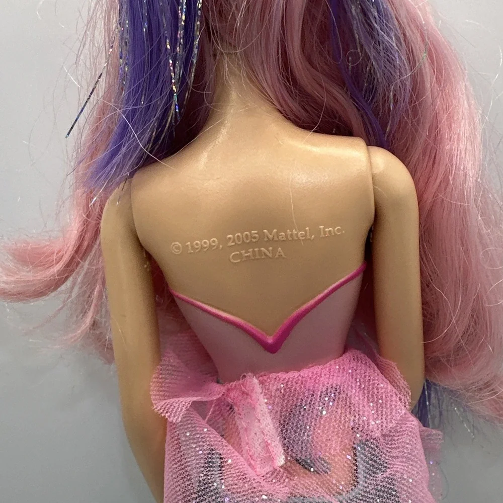 Barbie Fairytopia Mermaidia Shella Mermaid Doll 2005 Complete Skirt Wand